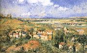 Camille Pissarro Pang plans Schwarz summer oil